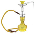 Hersteller Glas Huka Shisha zum Rauchen mit goldener Farbe (ES-HK-049)